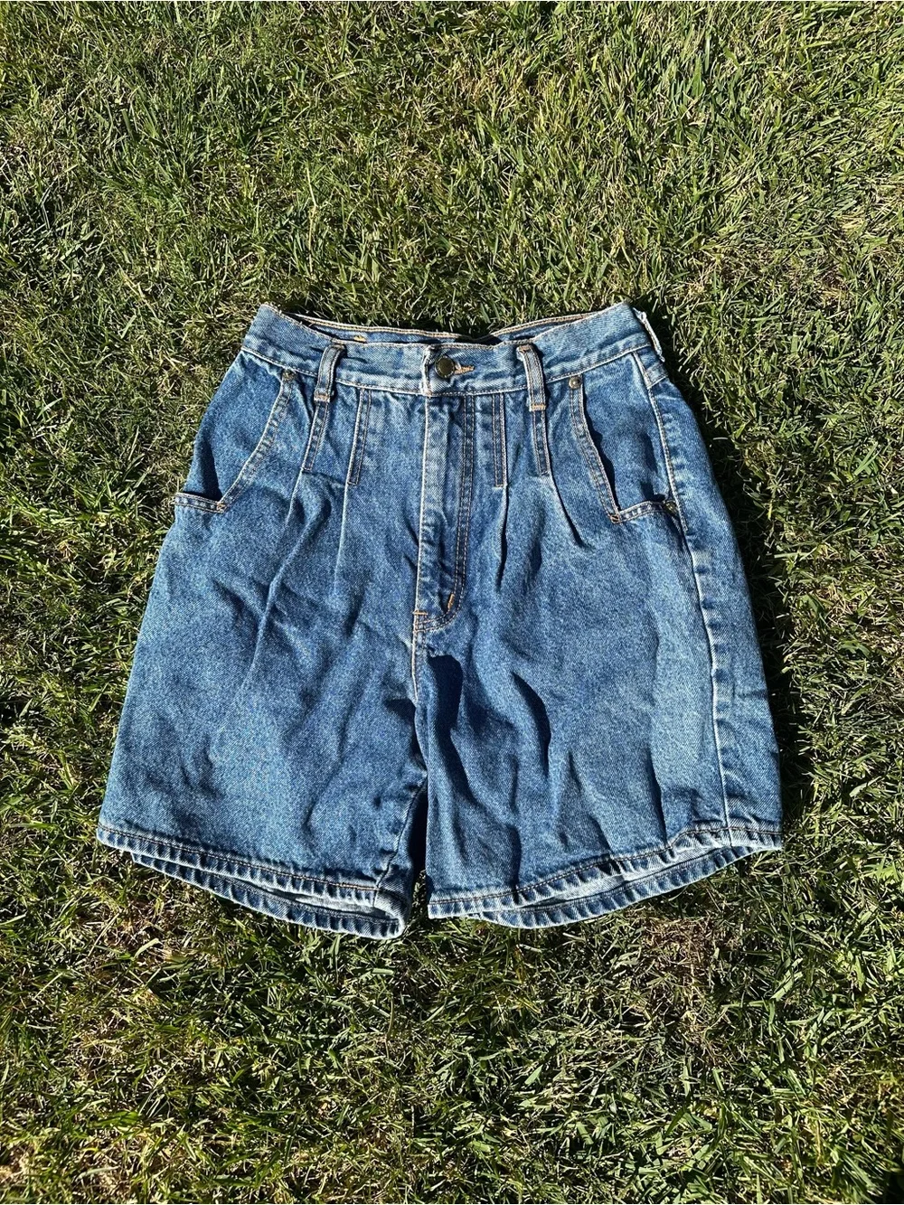 90s Lawman denim shorts - Picture 1 of 4